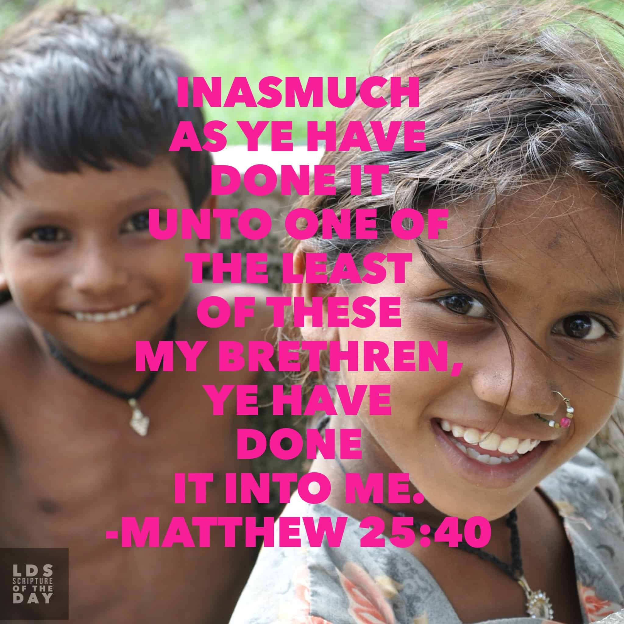 matthew-25-40-lds-scripture-of-the-day