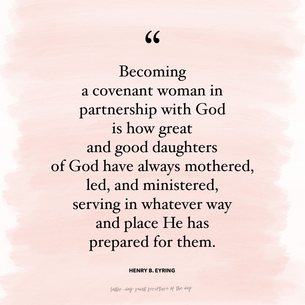 Becoming A Covenant Woman In Partnership With God - Latter-day Saint ...